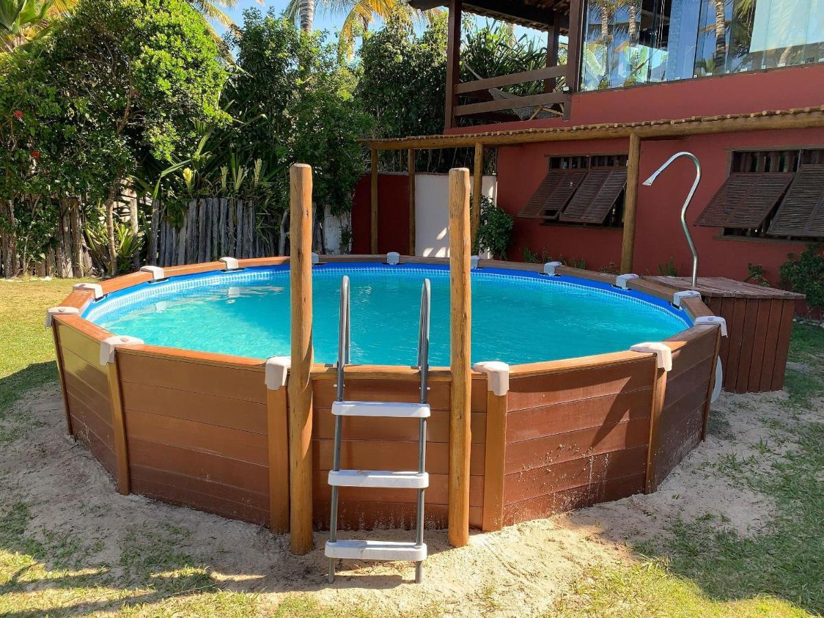 Casa De Frente Para A Praia - Arraial D' Ajuda Porto Seguro Extérieur photo