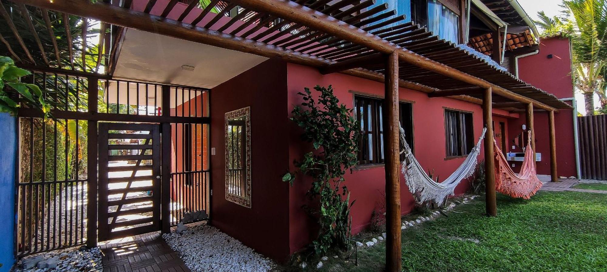 Casa De Frente Para A Praia - Arraial D' Ajuda Porto Seguro Extérieur photo