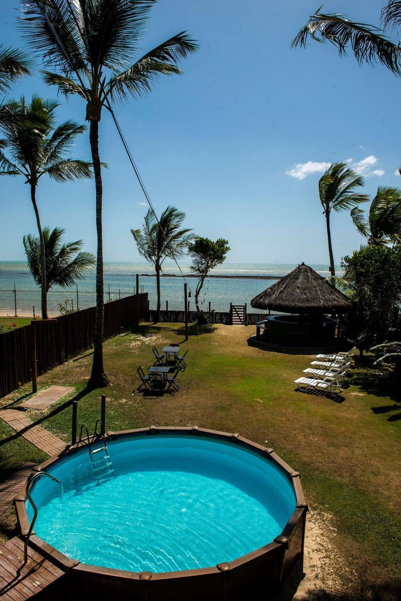 Casa De Frente Para A Praia - Arraial D' Ajuda Porto Seguro Extérieur photo