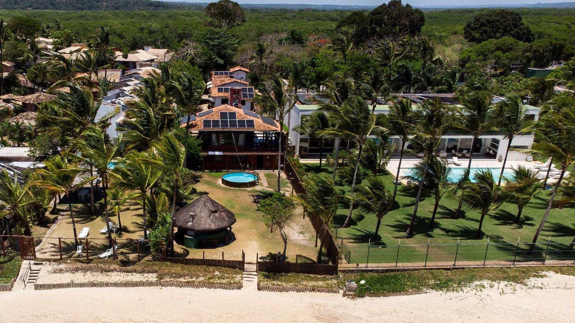 Casa De Frente Para A Praia - Arraial D' Ajuda Porto Seguro Extérieur photo
