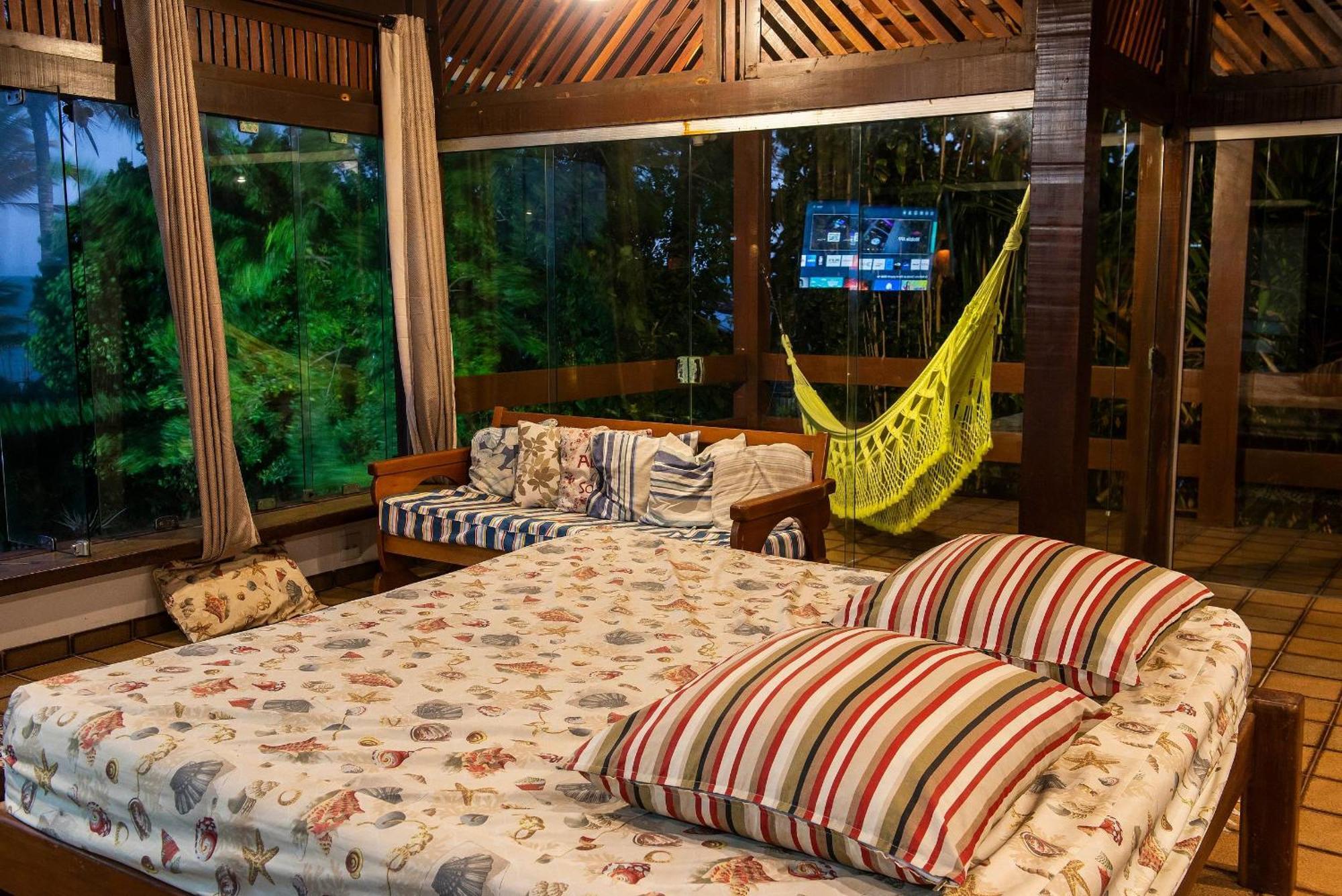 Casa De Frente Para A Praia - Arraial D' Ajuda Porto Seguro Extérieur photo