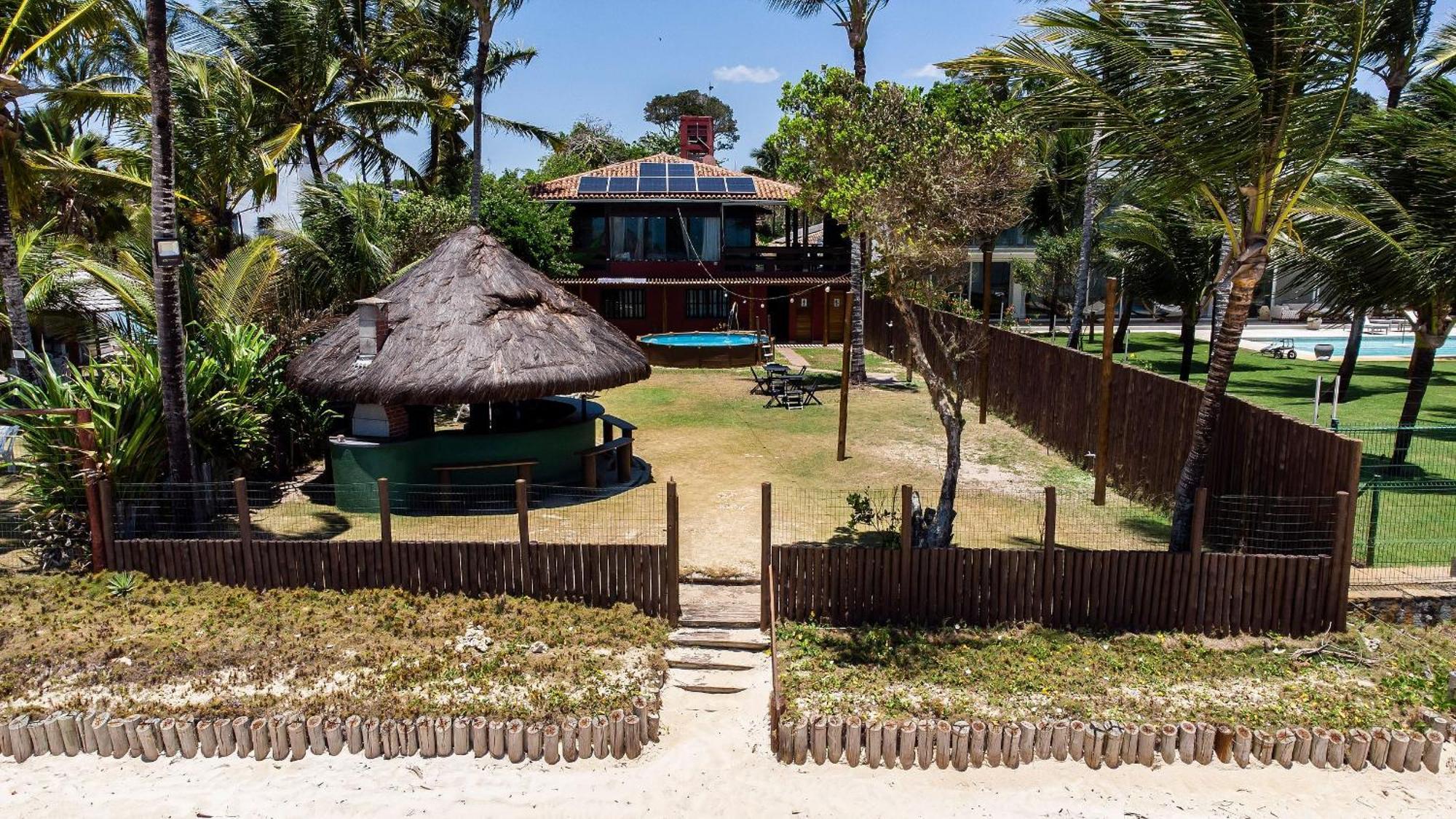 Casa De Frente Para A Praia - Arraial D' Ajuda Porto Seguro Extérieur photo